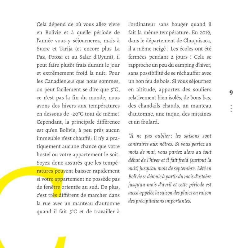 ABCdaire du volontaire en Bolivie.-09