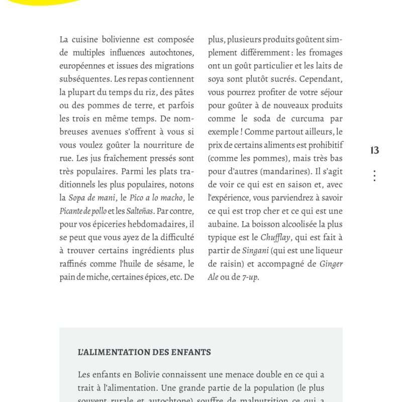 ABCdaire du volontaire en Bolivie.-13