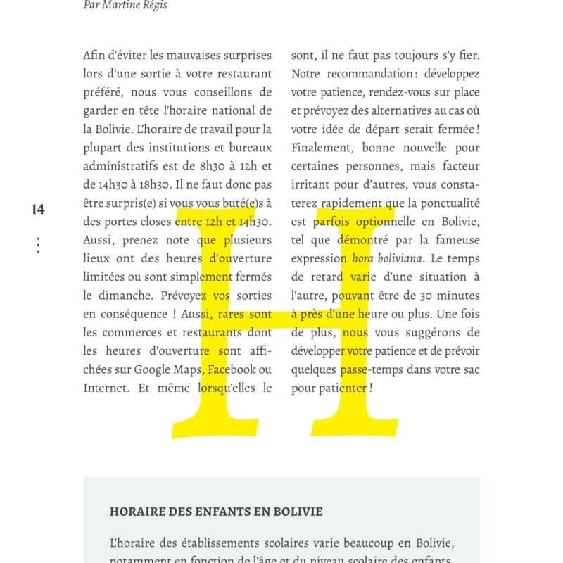 ABCdaire du volontaire en Bolivie.-14