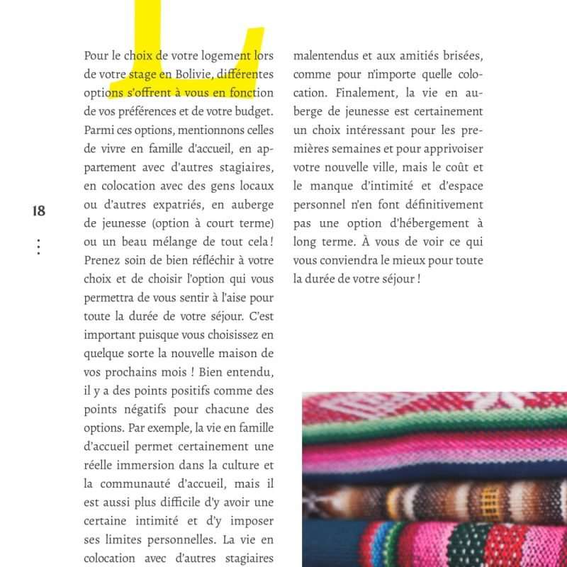 ABCdaire du volontaire en Bolivie.-18