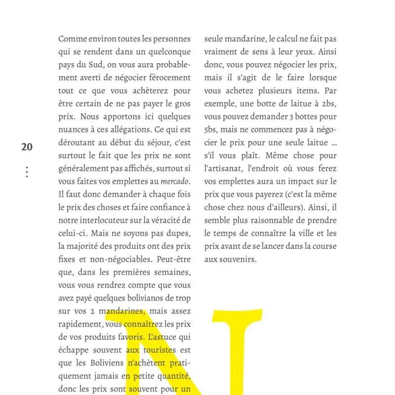 ABCdaire du volontaire en Bolivie.-20