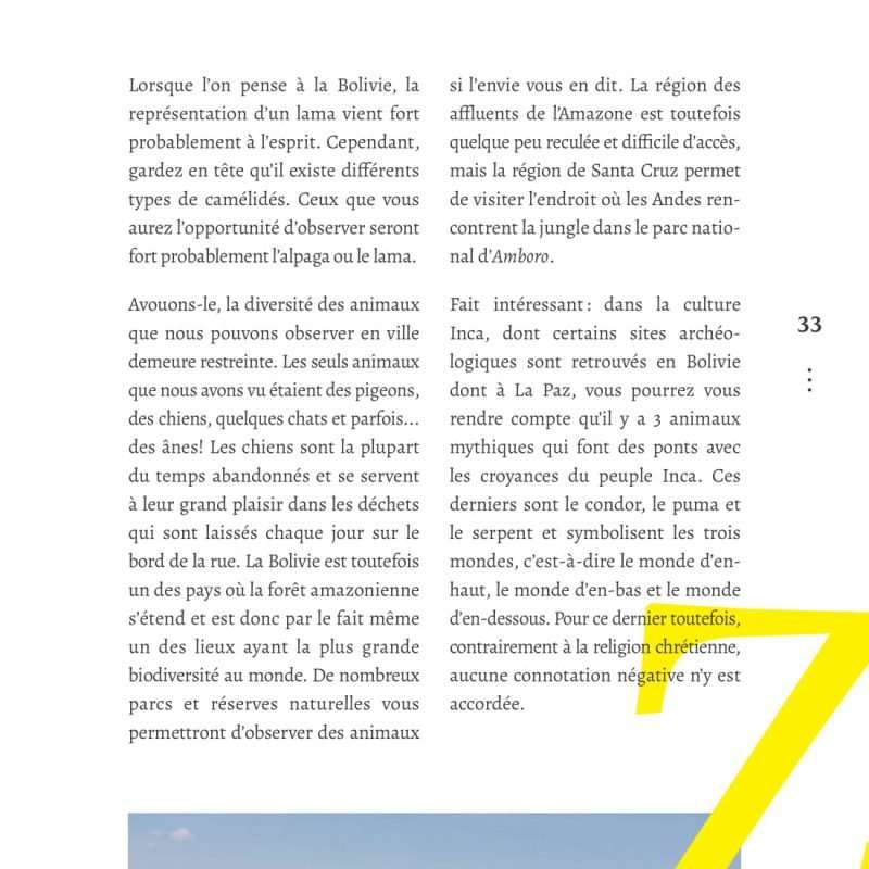 ABCdaire du volontaire en Bolivie.-33